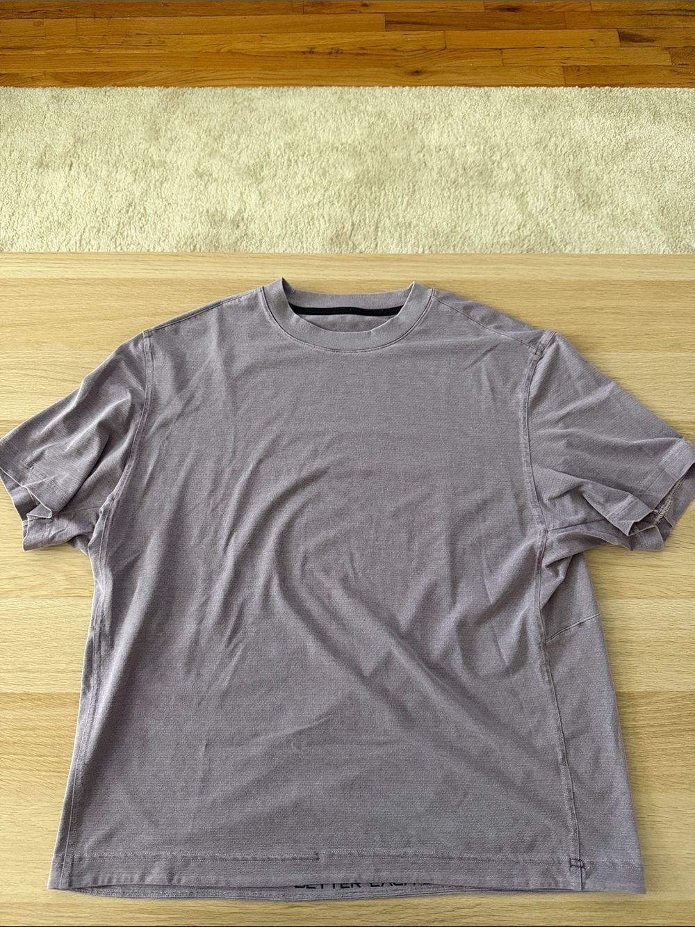 Lululemon easy set training short sleeve